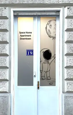 Grundriss der Unterkunft Space Home Apartment - Downtown