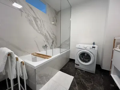 Ein Badezimmer in der Unterkunft Gloriette Apartment Vienna