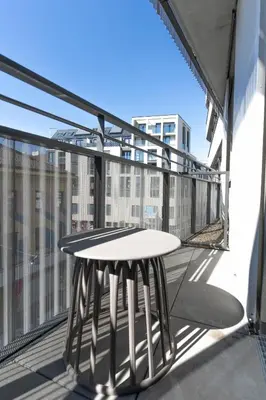 Ein Balkon oder eine Terrasse in der Unterkunft Limehome Vienna Favoritenstr