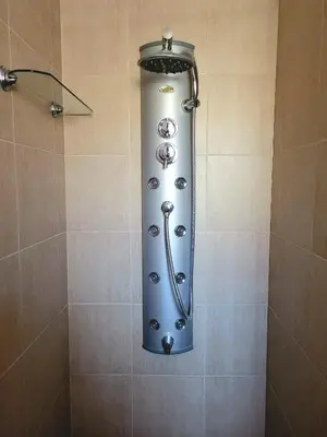 Ein Badezimmer in der Unterkunft Michlhof Mörbisch