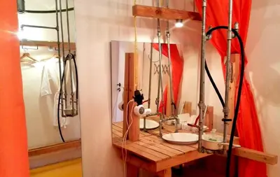 Ein Badezimmer in der Unterkunft Wiener Gäste Zimmer