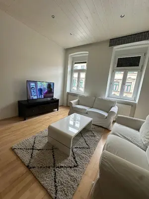 TV/Unterhaltungsangebot in der Unterkunft Stadthalle charmante Wohnung