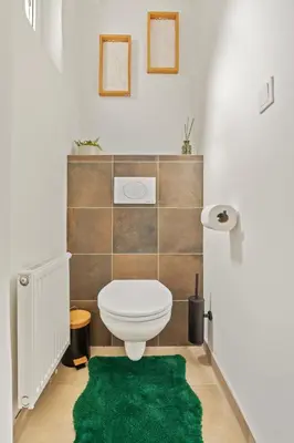 Ein Badezimmer in der Unterkunft Apartment Botanika