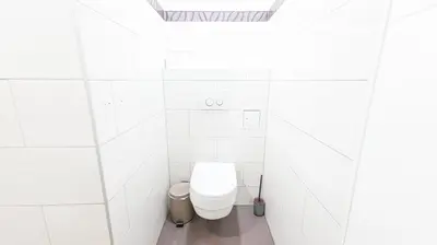 Ein Badezimmer in der Unterkunft Christiano Apartments Hauptbahnhof | contactless check-in