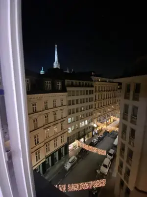 Ein allgemeiner Blick auf Wien oder ein Stadtblick von der Ferienwohnung aus