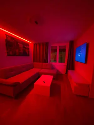 TV/Unterhaltungsangebot in der Unterkunft NeicApartmentLandskron 1010