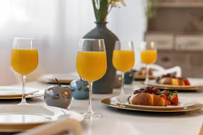 Essen in der Ferienwohnung oder in der Nähe