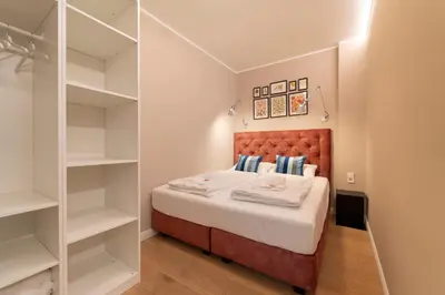 Ein Bett oder Betten in einem Zimmer der Unterkunft josef's home I Cozy Nest Apartment