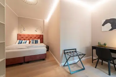 Ein Bett oder Betten in einem Zimmer der Unterkunft josef's home I Cozy Nest Apartment