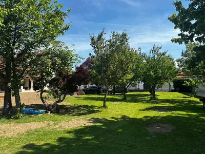 Ein Garten an der Unterkunft Landhaus Pannonia