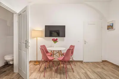TV/Unterhaltungsangebot in der Unterkunft Cozy I central I free parking