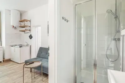 Ein Badezimmer in der Unterkunft Cozy I central I free parking