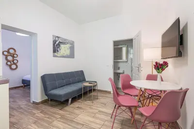 TV/Unterhaltungsangebot in der Unterkunft Cozy I central I free parking