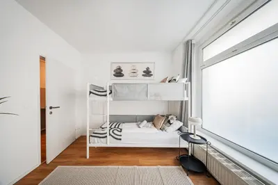 Ein Bett oder Betten in einem Zimmer der Unterkunft Central Apartment Lofts