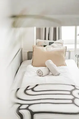 Ein Bett oder Betten in einem Zimmer der Unterkunft Central Apartment Lofts
