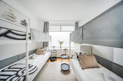 Ein Bett oder Betten in einem Zimmer der Unterkunft Central Apartment Lofts