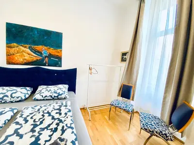 Ein Bett oder Betten in einem Zimmer der Unterkunft Cozy Rooms in Brigittenau Area MM23