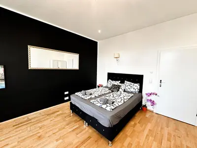 Ein Bett oder Betten in einem Zimmer der Unterkunft Cozy Rooms in Brigittenau Area MM29