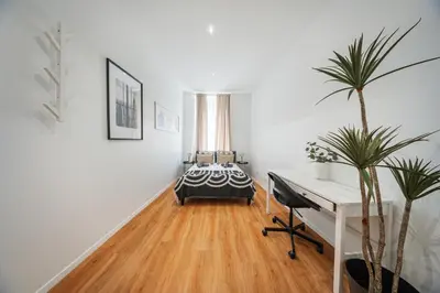Ein Bett oder Betten in einem Zimmer der Unterkunft Nice Central City Room