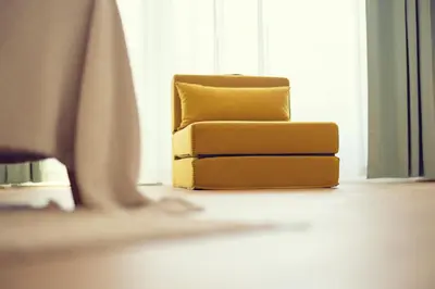 Ein Sitzbereich in der Unterkunft MEVERLING Lemon 4