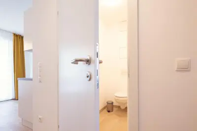 Ein Badezimmer in der Unterkunft MEVERLING Sky 6