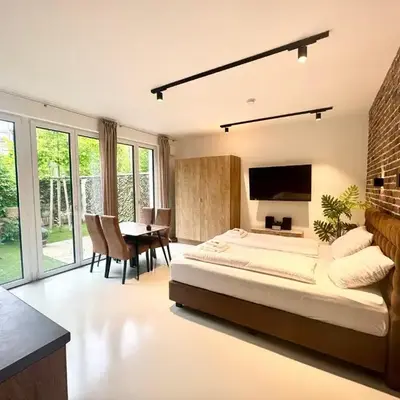 Möbliertes Apartment mit Terrasse
