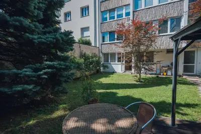 Ein Garten an der Unterkunft Bezauberndes Studio mit privatem Garten
