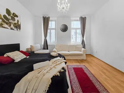 Ein Sitzbereich in der Unterkunft Three-Bedroom Sanctuary, King-Size Beds
