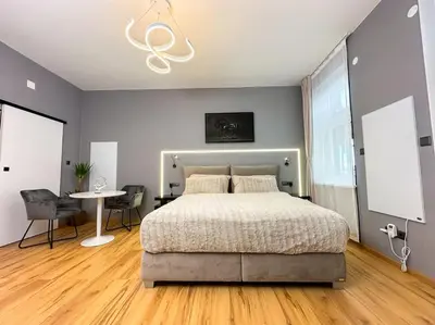 Ein Bett oder Betten in einem Zimmer der Unterkunft Wohnung direkt bei Schönbrunn!