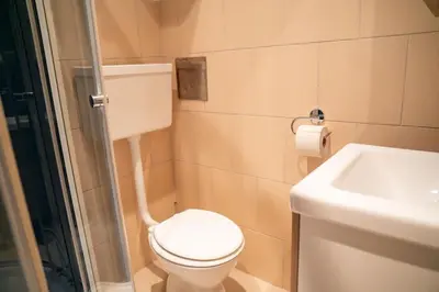 Ein Badezimmer in der Unterkunft Klein aber fein FREE PARKING