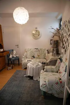 Ein Sitzbereich in der Unterkunft Wellness Rental Vienna