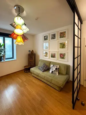 Ein Sitzbereich in der Unterkunft Wellness Rental Vienna