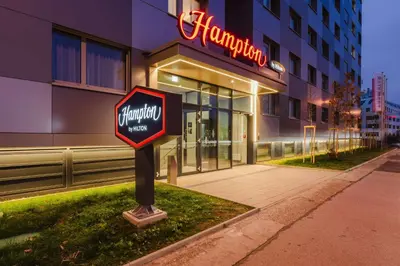 Das Gebäude in dem sich das Hotel befindet
