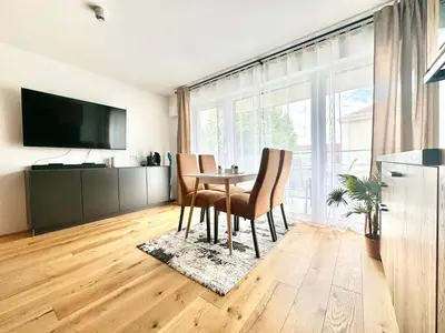 TV/Unterhaltungsangebot in der Unterkunft Perfekte Übergangswohnung