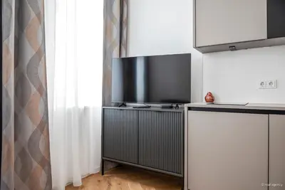 Küche/Küchenzeile in der Unterkunft easy-flat Rokitanskygasse - Apartments near Tram 43 to City Center