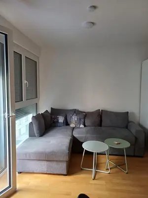 Ein Sitzbereich in der Unterkunft Casa Anja