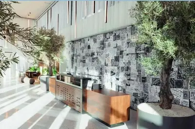 Grundriss der Unterkunft Skyline Suite - schick über Wien