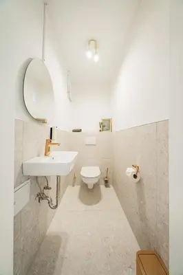 Ein Badezimmer in der Unterkunft GREEN Apartments
