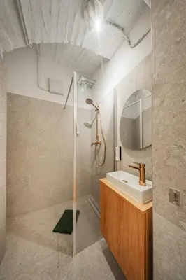Ein Badezimmer in der Unterkunft GREEN Apartments