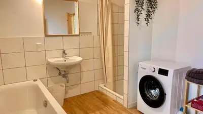 Ein Badezimmer in der Unterkunft Burgenland Chalet