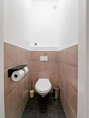 Ein Badezimmer in der Unterkunft Vienna's First District Hideaway