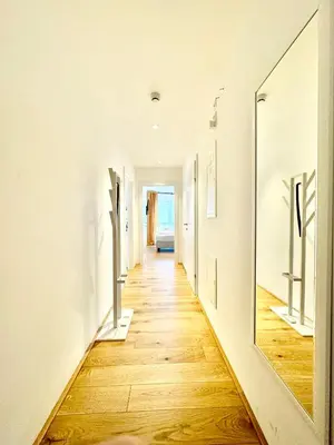 Grundriss der Unterkunft Designer Wohnung mit Balkon