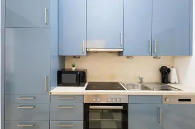 Küche/Küchenzeile in der Unterkunft Apartment-Darwingasse Leopoldstadt