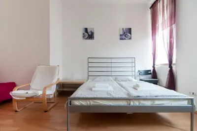 Ein Bett oder Betten in einem Zimmer der Unterkunft Premium Apartments Klimschgasse