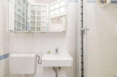 Ein Badezimmer in der Unterkunft New #viennalove Apartment in Margareten