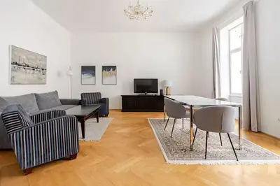 Grundriss der Unterkunft Apartment Danube Chanel