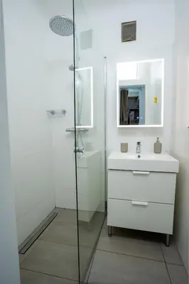 Ein Badezimmer in der Unterkunft Cosy Vienna home