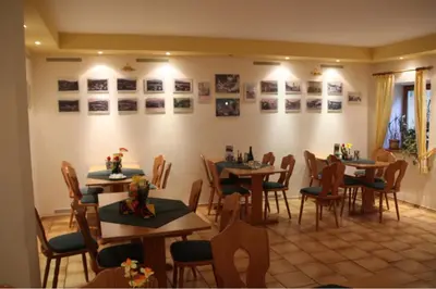 Ein Sitzbereich in der Unterkunft Norling Guest House