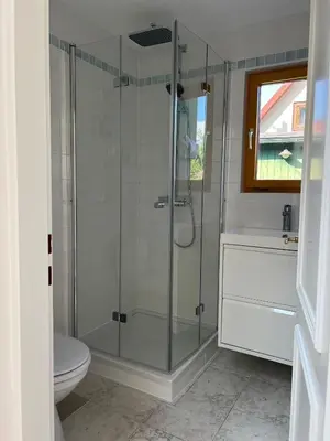 Ein Badezimmer in der Unterkunft Danube Juwel