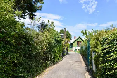 Ein Garten an der Unterkunft Danube Juwel